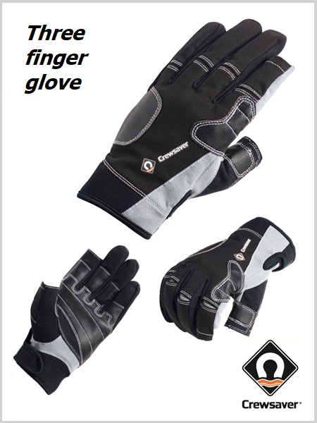 Three finger glove